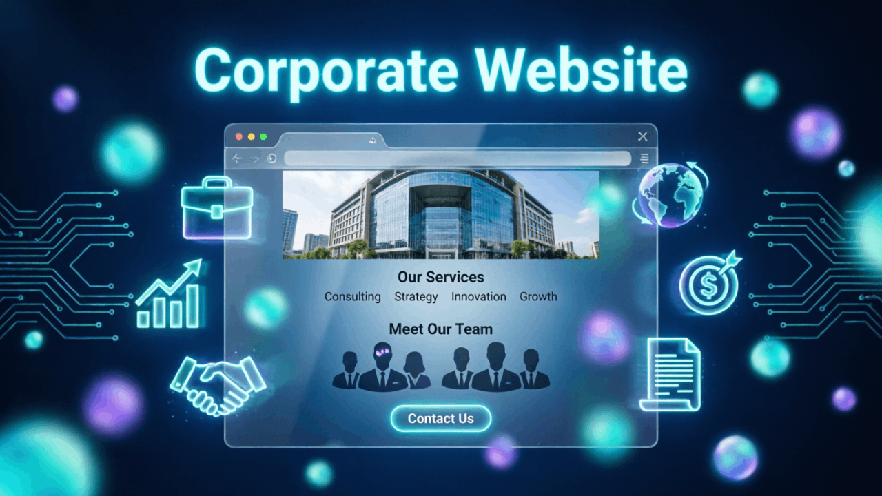 corporate website