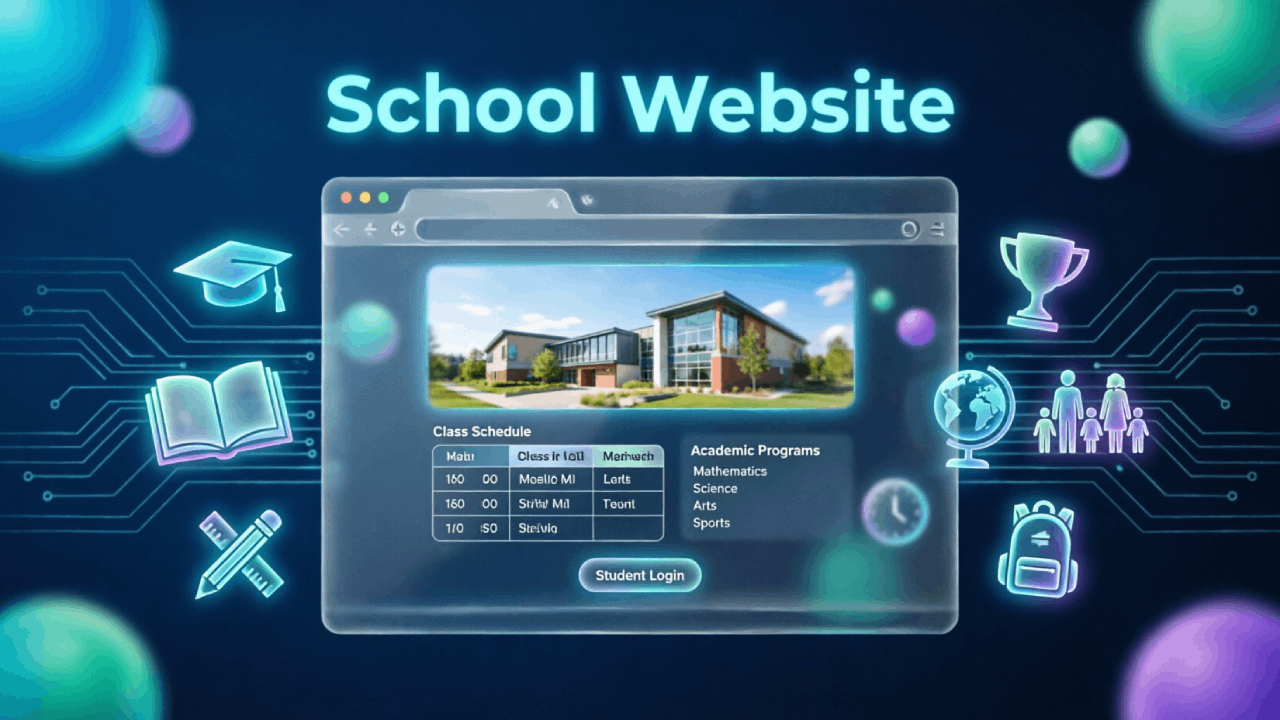 school website