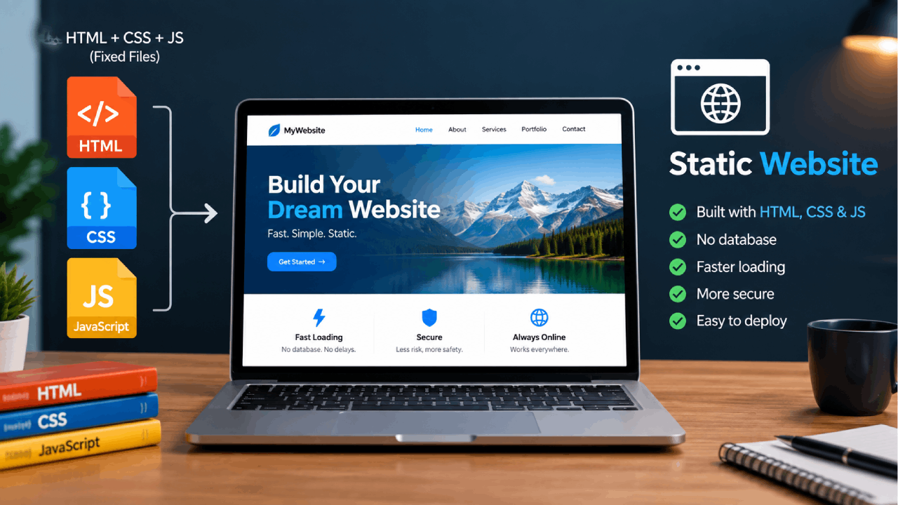 static website